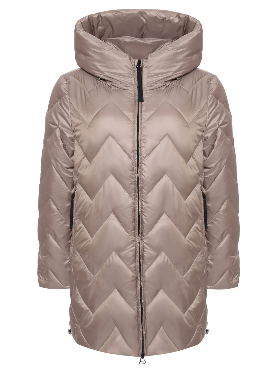124000-206-790 Sportive Steppjacke mit Kapuze