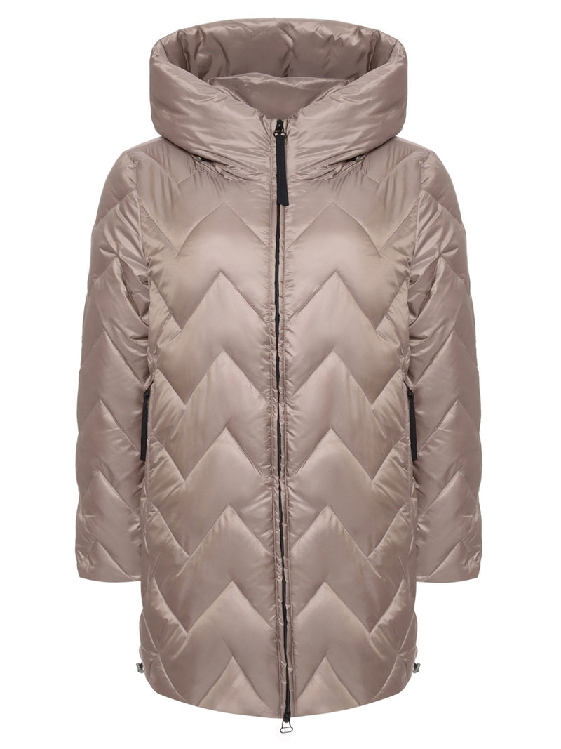 124000-206-790 Sportive Steppjacke mit Kapuze