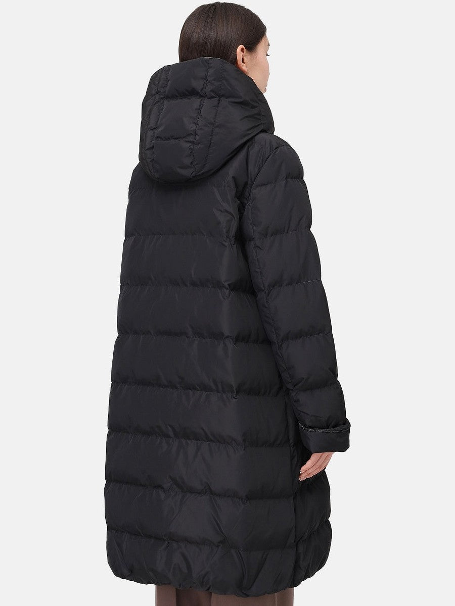 124100-238-907 Damen Wintermantel in Schwarz