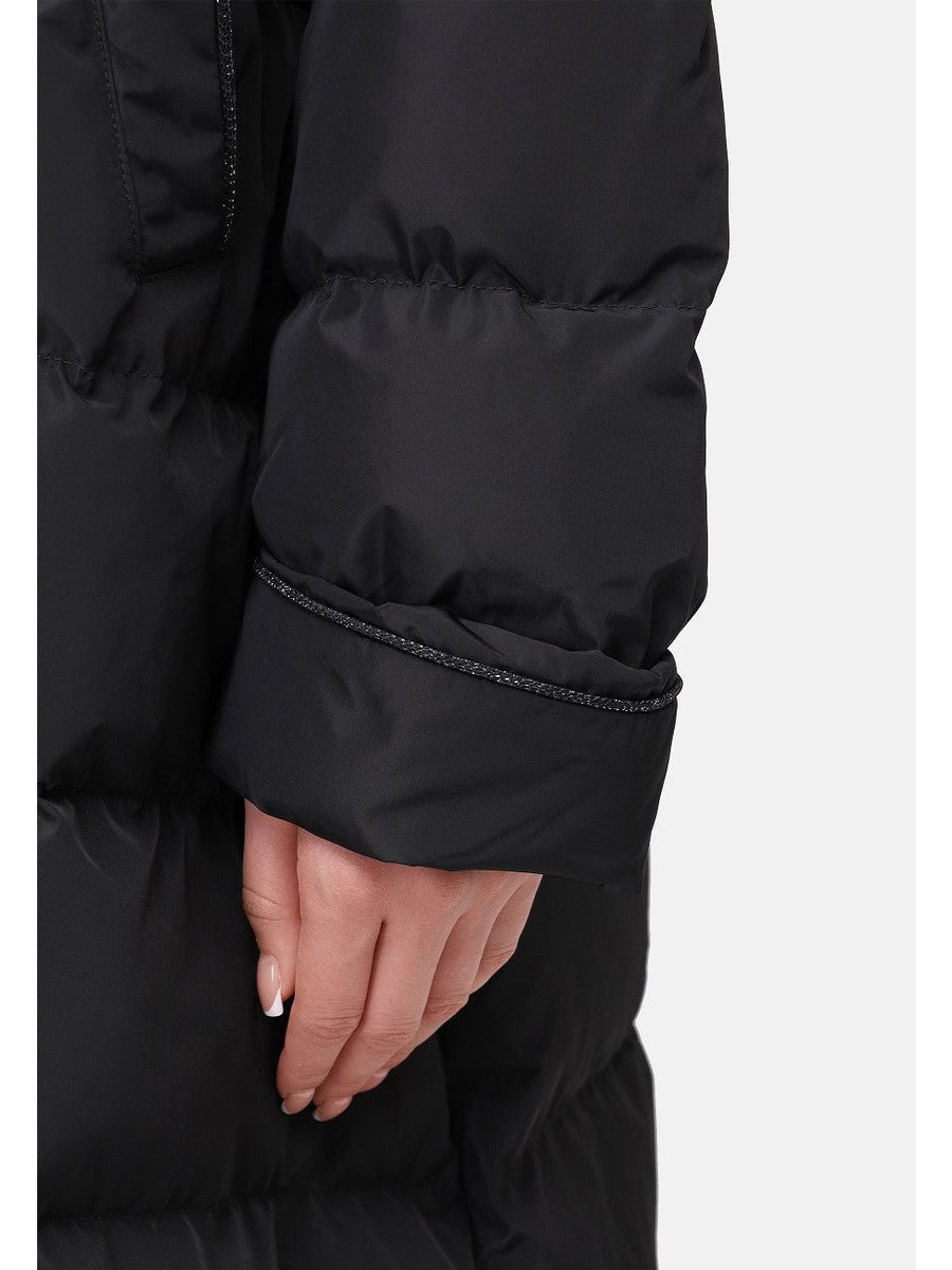 124100-238-907 Damen Wintermantel in Schwarz