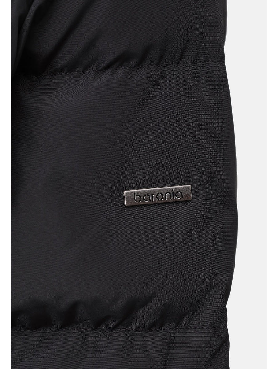 124100-238-907 Damen Wintermantel in Schwarz