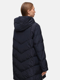 124600-238-800 Damenjacke mit Kapuze in navy