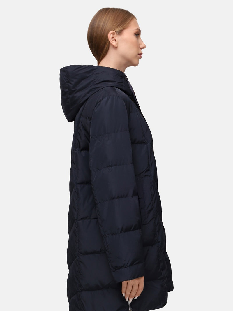 124600-238-800 Damenjacke mit Kapuze in navy