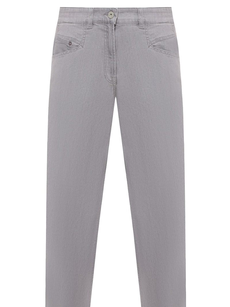 869400-734-95 - Kenny - Damenjeans aus leichtem Denim mit hohem Bund