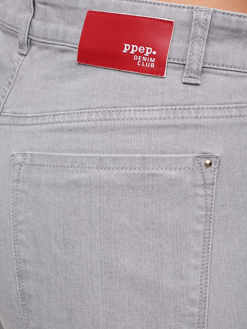 869400-734-95 - Kenny - Damenjeans aus leichtem Denim mit hohem Bund