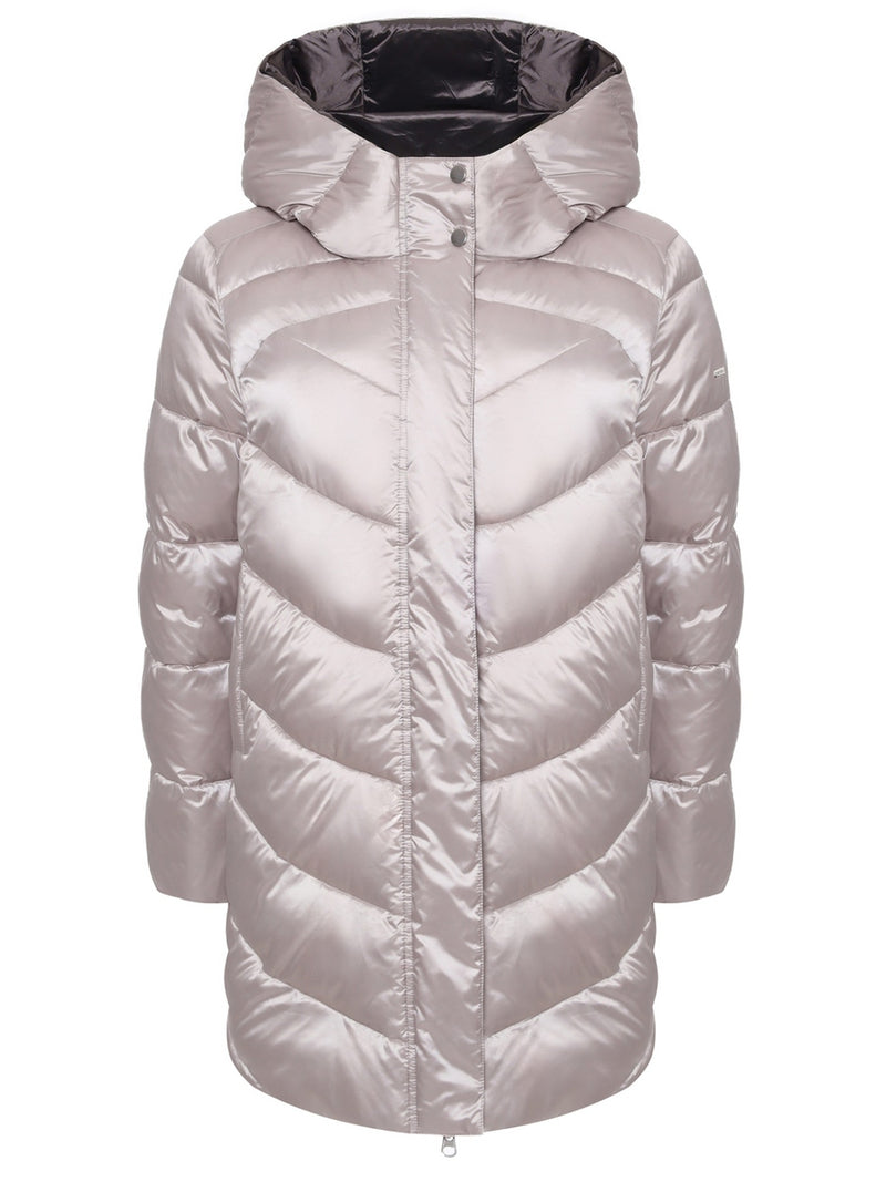 125500-206 Damen Daunejacke mit Kapuze