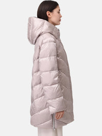 125500-206 Damen Daunejacke mit Kapuze