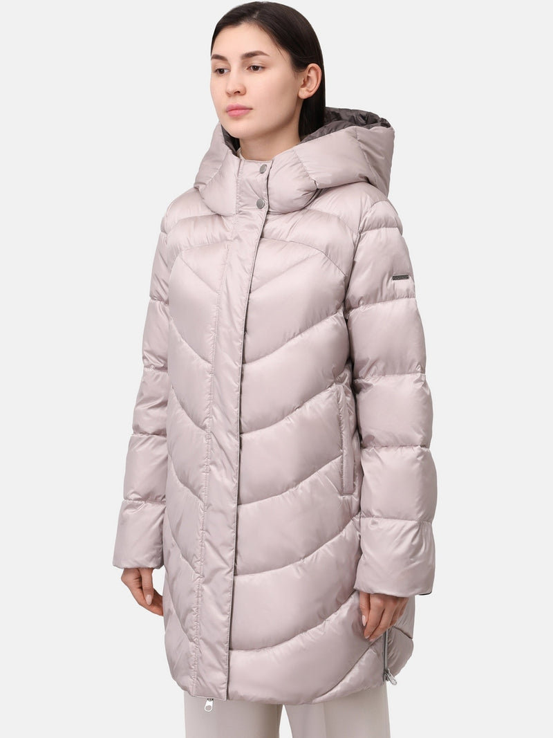 125500-206 Damen Daunejacke mit Kapuze