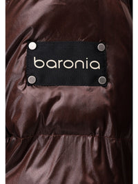 126200 Lange Damenmantel in bordeaux