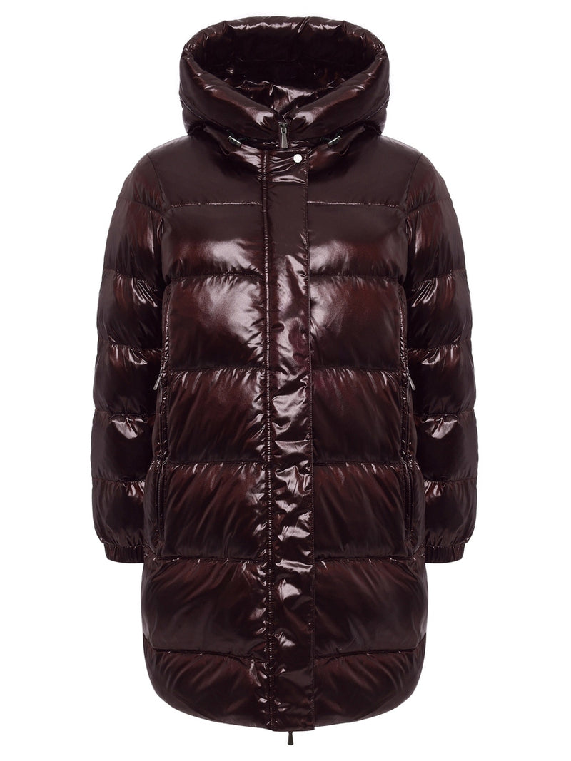 126400-206-620 Damenmantel mit Kapuze