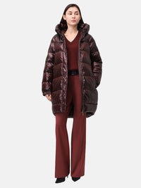 126400-206-620 Damenmantel mit Kapuze