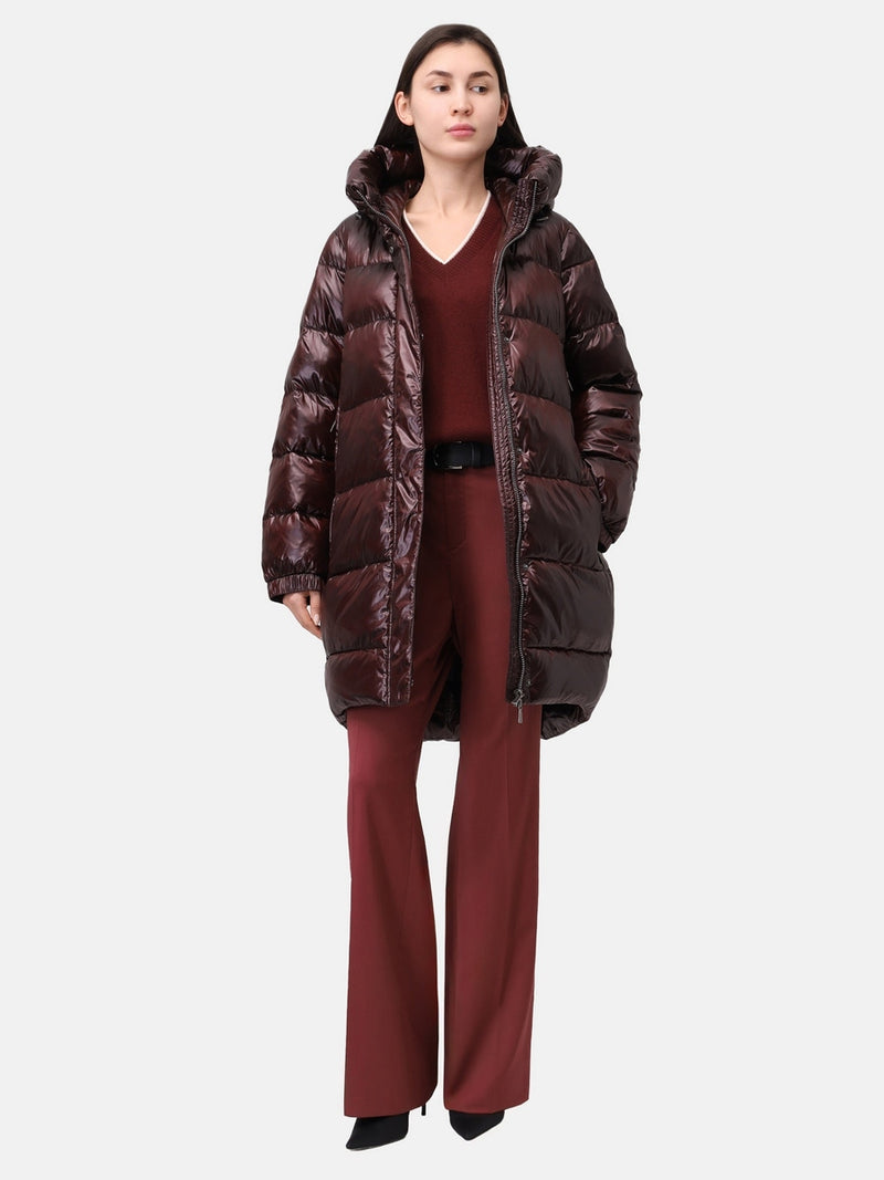 126400-206-620 Damenmantel mit Kapuze