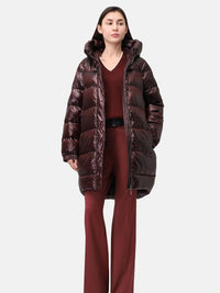 126400-206-620 Damenmantel mit Kapuze