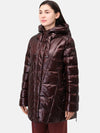 320900-206-620 Damen Steppjacke in modische bordeaux Farbe