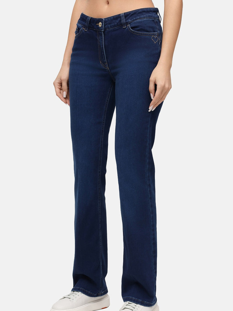 885600-140-891 5-Pocket-Jeans aus warmen Luxus- Stretch-Denim Push Up