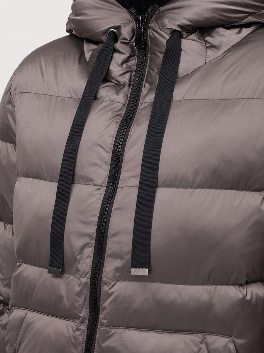321000-206-770 Damen Steppjacke mit Kapuze