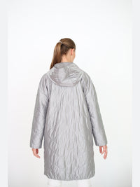 122000-206-910 - Leichter Steppmantel - silber