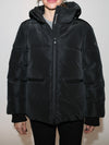 317700-238-900 Kurze Winterjacke mit Kapuze in Farbe Black