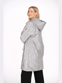 122000-206-910 - Leichter Steppmantel - silber