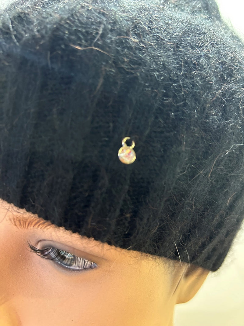 25 W P 38 Weiche Strickmütze in Zopfmuster