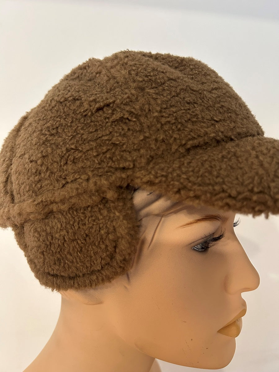 Cap Tedy -Kuscheliger Winter-Cap aus Teddyfleece
