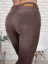 719900-722-75 - Gina Damenjeans Straight Fit in Braun