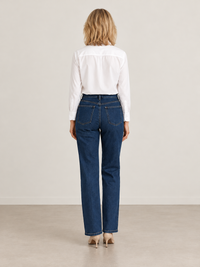 897000-135-88 Damenjeans in Dunkelblau – Klassisch & Bequem