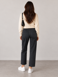 896200-154-98 Honey Damenjeans in leichter O-Form – gefütterter Denim