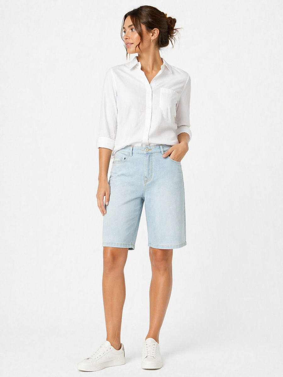 891400-129-861 Hanna Damen-Jeansshorts – lässig, modern & vielseitig