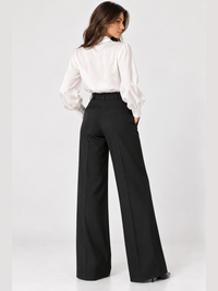 899400-453-99 Elegante Wide-Leg-Hose aus Doubleface