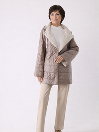 312400-206-792 Steppmantel in light taupe/beige
