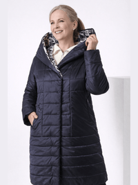 118200-206-891 Damen Wendemantel in Navy/ letters