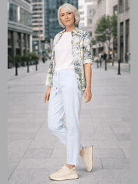 880900-238-82 Anna klassische Hose aus Cotton-Techno - Stretch