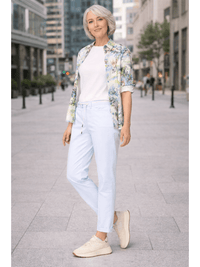 880900-238-82 Anna klassische Hose aus Cotton-Techno - Stretch