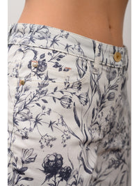 880100-261-8 - Helen Damenjeans Straight Fit aus Flowerprint-Stretch