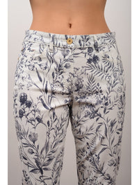 880100-261-8 - Helen Damenjeans Straight Fit aus Flowerprint-Stretch