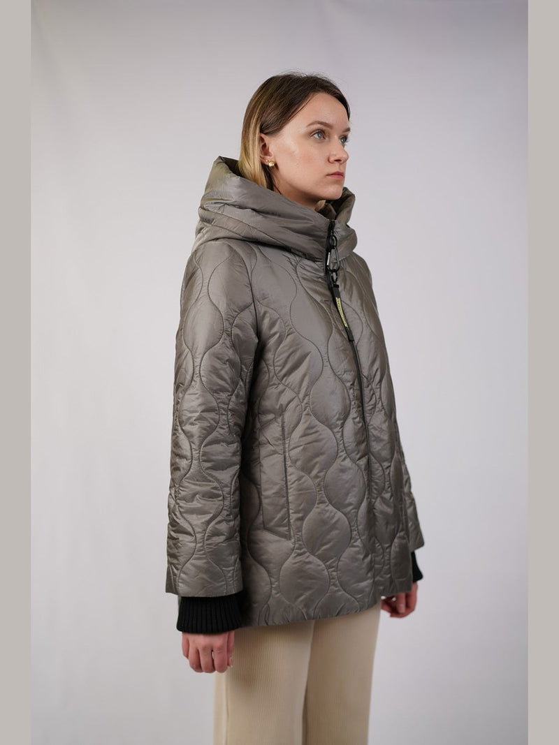 313900-206-780 Steppjacke mit Kapuze, gefüttert