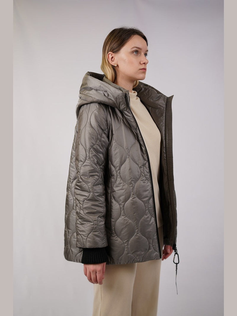 313900-206-780 Steppjacke mit Kapuze, gefüttert