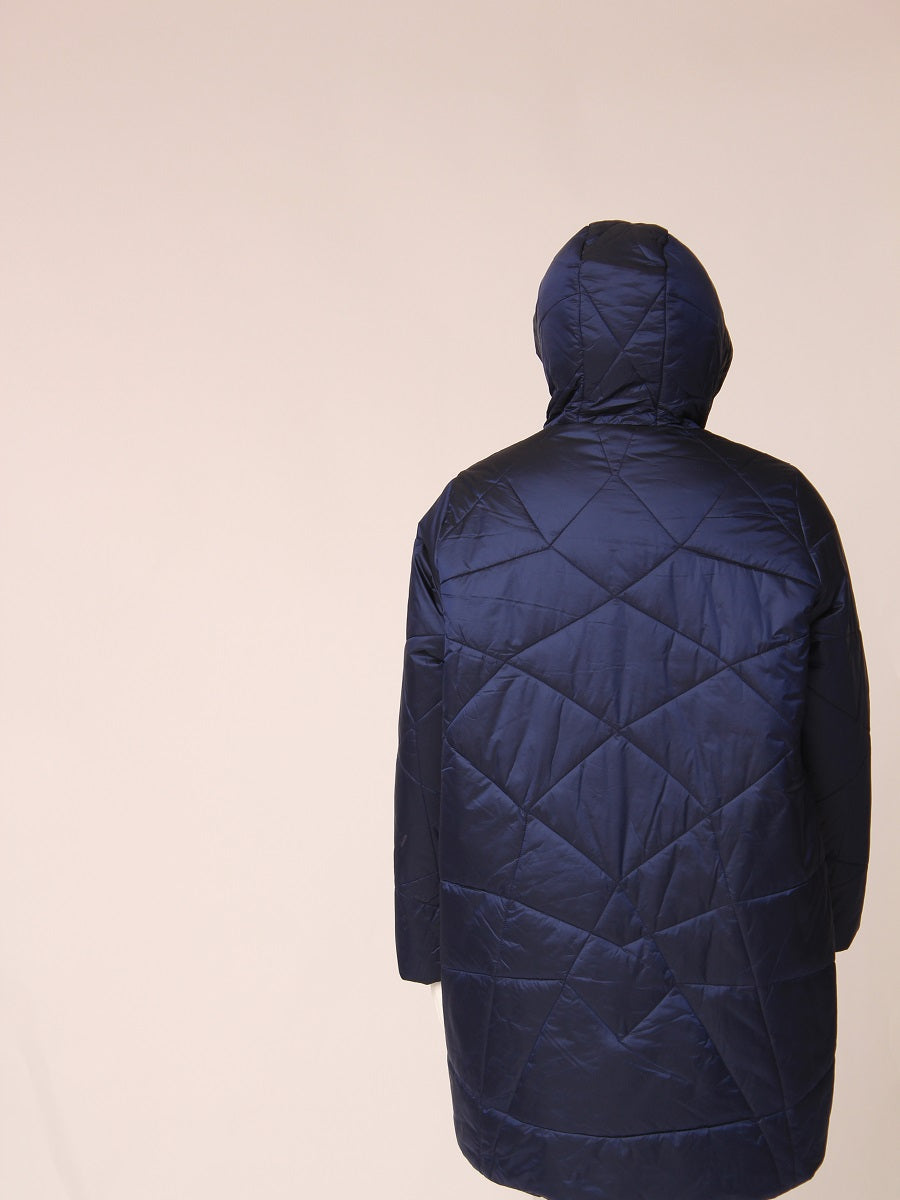 126500-206 Steppmantel mit Phantasie-Stepp