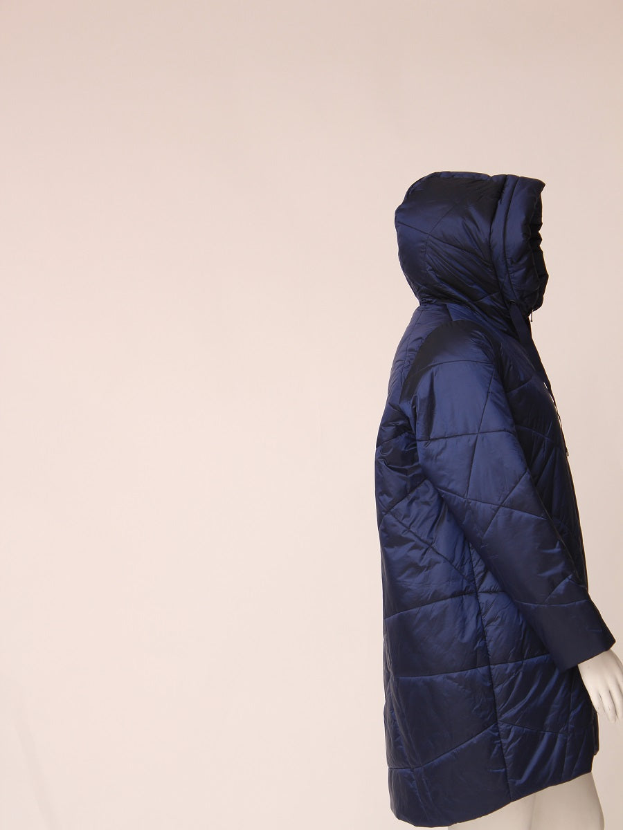 126500-206 Steppmantel mit Phantasie-Stepp