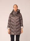 125500-206 Damen Daunejacke mit Kapuze