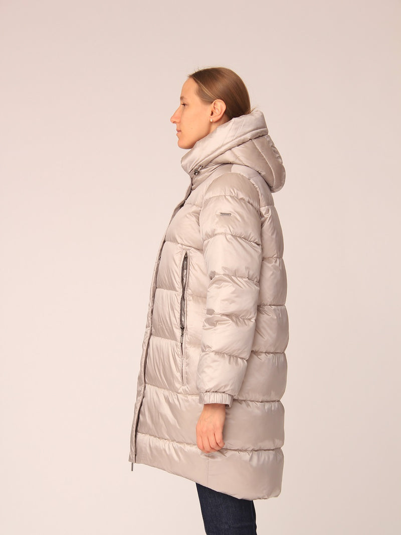 126400-206-620 Damenmantel mit Kapuze