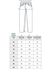 895800-171-891 Kenny Damen Mom-Fit Jeans in Dunkelblau mit Innenschlitzen