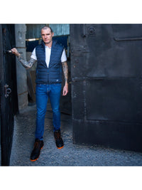 Unisex - Weste in Dunkelblau oder Schwarz