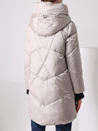 Modische sportliche Jacke in Stone